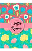 Blank Cookbook Notes & Recipes