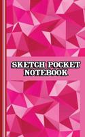 Sketch Pocket Notebook: Practice Drawing, Paint, Write, Doodle, 6 X 9 50 Blank Pages and 50 Lined Pages for Notes, Sketching Pad, Creative Diary and Journal with Numbered Pages