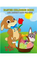 Easter Coloring Book and Activity Book for Kids