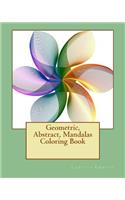 Geometric, Abstract, Mandalas Coloring Book