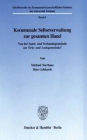 Kommunale Selbstverwaltung Zur Gesamten Hand