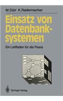 Einsatz Von Datenbanksystemen