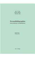 Personalbibliographien Sterreichischer Persnlichkeiten, Volume 22