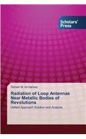 Radiation of Loop Antennas Near Metallic Bodies of Revolutions