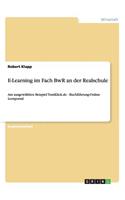 E-Learning im Fach BwR an der Realschule