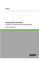 Windenergie als Alternative