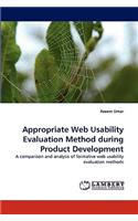 Appropriate Web Usability Evaluation Method During Product Development