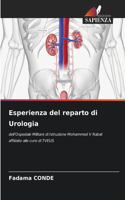 Esperienza del reparto di Urologia