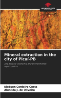 Mineral extraction in the city of Picuí-PB