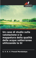 caso di studio sulla valutazione e la mappatura della qualità delle acque sotterranee utilizzando la GI