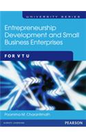 Entrepreneurship Development and Small Business Enterprises : For VTU