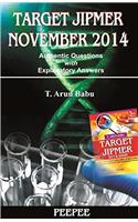 Target Jipmer Nov 2014 supplement
