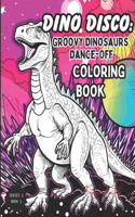 Dino Disco Coloring Book