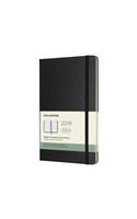 2019 Moleskine Black Horizontal Large Weekly 12-month Diary Hard