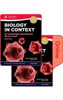 Biology in Context for Cambridge International as & A Level 2nd Edition