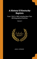 History Of Kentucky Baptists