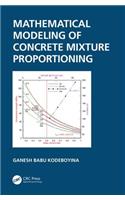 Mathematical Modeling of Concrete Mixture Proportioning