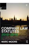 Company Law Statutes 2012-2013