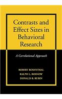 Contrasts and Effect Sizes in Behavioral Research