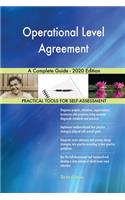 Operational Level Agreement A Complete Guide - 2020 Edition