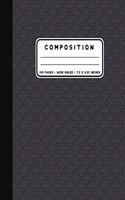 Composition: Guava Fruit Notebook Wide Ruled at 7.5 x 9.25 Inches 100 Pages For School, Kids, Students and Teachers