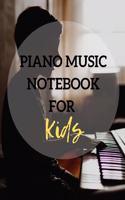 Piano Music Notebook For Kids