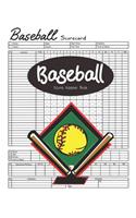 Baseball Score Keeper Book