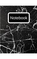 Notebook: A Cool College Ruled Notebook for School, Class or the Office, 8.5x11