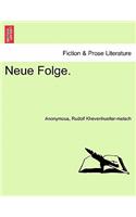 Neue Folge.