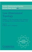 Low-Dimensional Topology