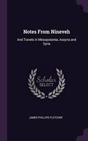 Notes From Nineveh