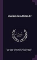 Staatkundigen Hollander