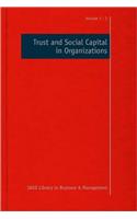 Trust and Social Capital in Organizations