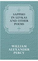 Sappho in Levkas and Other Poems