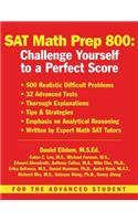 SAT Math Prep 800: Challenge Yourself to a Perfect Score