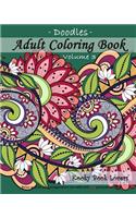 Adult Coloring Book - Doodles, Volume 3
