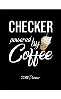 Checker Powered By Coffee 2020 Planner