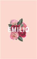 EMILIO 2020 Weekly Monthly Planner Book, Planner 2020, Personalized 2020 Planner for EMILIO A beautiful