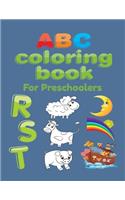 ABC Coloring Book For Preschoolers