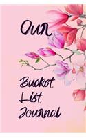 Our Bucket List Journal
