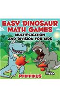 Easy Dinosaur Math Games-Multiplication and Division for Kids