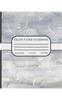 Graph Paper Notebook: Math and Science Composition Book Peonies Floral