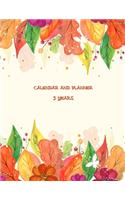 Calendar and Planner 5 Years: Monthly Calendar and Planner - 5 Year Planner 60-Month Schedule (Five Years Monthly Planner Organizer)