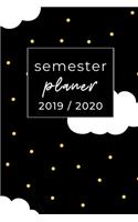 Semester Planer 2019 / 2029: A5 Coole Geschenkidee KALENDER zum Studium - Notizbuch für Studenten - Studienbeginn - Erstes Semester - Pruefung - Geburtstag - Terminkalender