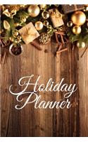 Holiday Planner: Holiday Card Address, Gift Giving Tracker & Dinner Preparation