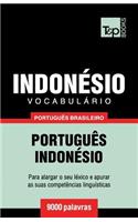 Vocabulário Português Brasileiro-Indonésio - 9000 palavras