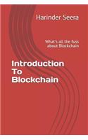 Introduction to Blockchain