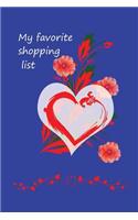 My Favorite Shopping List: Planner Purchases