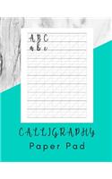 Calligraphy Paper Pad: Hand Lettering Work Book - 160 Sheet Pad