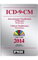 Pmic ICD-9-CM 2014 Vols 1&2, Office Edition - Color Coded